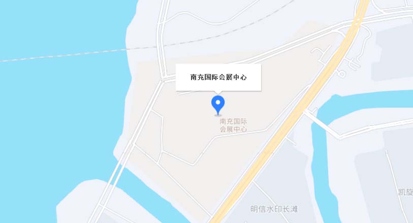 南充家博会交通路线地图